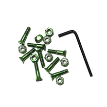7/8" ANODIZED GREEN HARDWARE