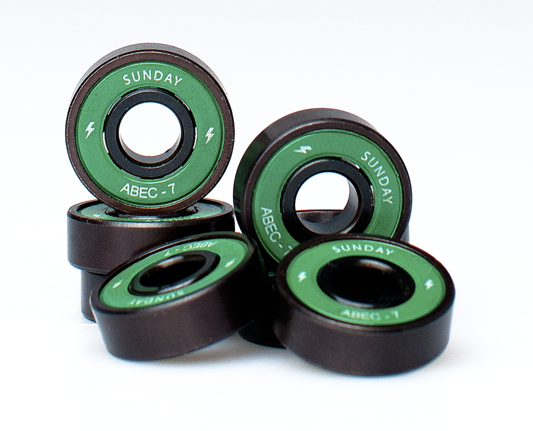 SUNDAY SCREAMERS ABEC 7 BEARINGS Sunday Hardware